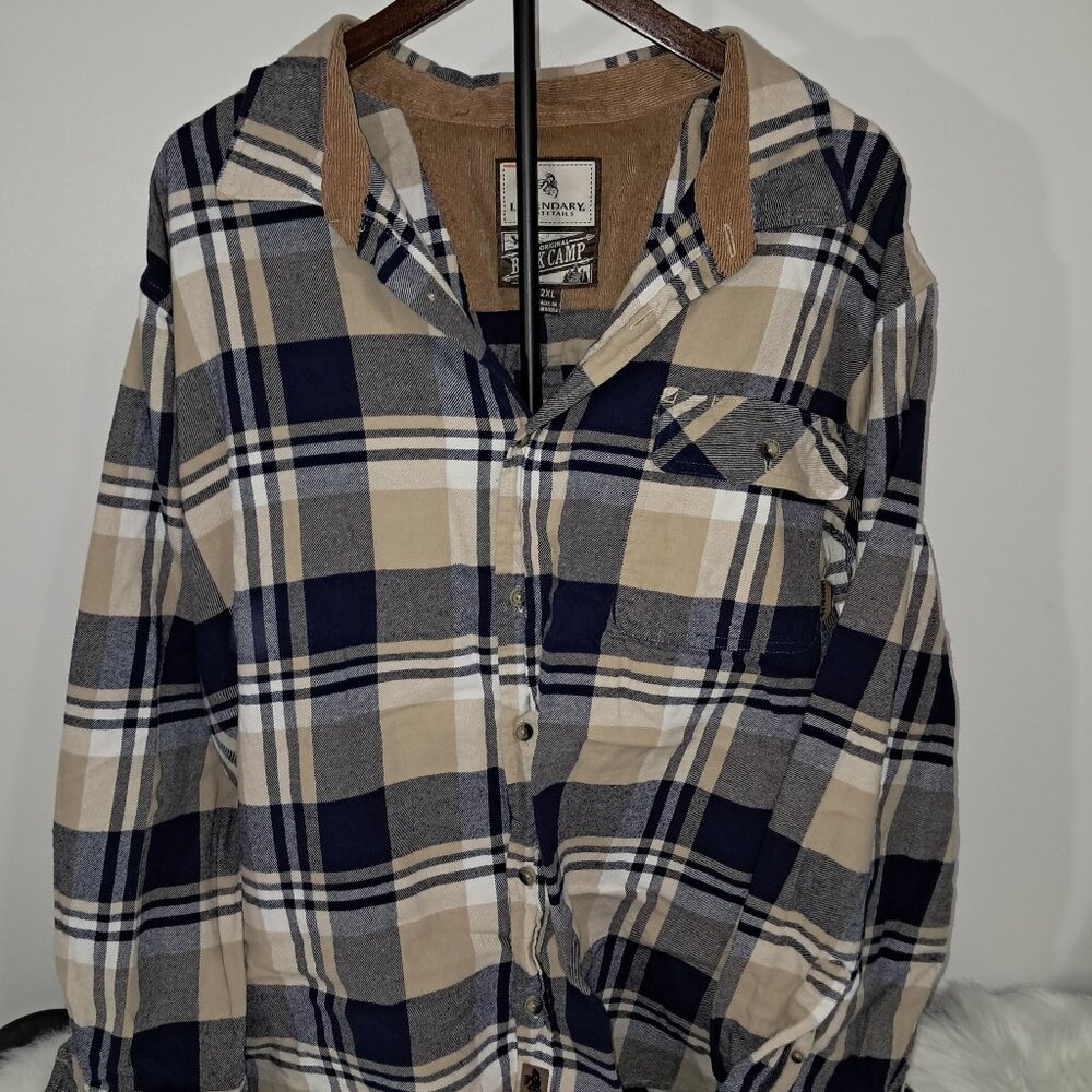 2x Legendary whitetails flannel (mens)